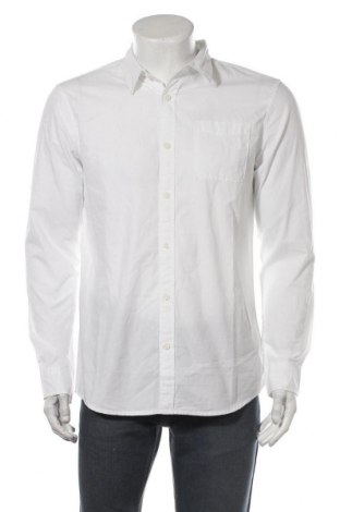 Мъжка риза John Devin, Размер M, Цвят Бял, Памук, Цена 16,80 лв.