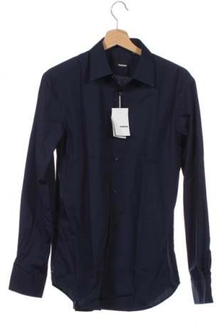 Ανδρικό πουκάμισο Rodier, Μέγεθος M, Χρώμα Μπλέ, 65% πολυεστέρας, 35% βαμβάκι, Τιμή 47,91 €