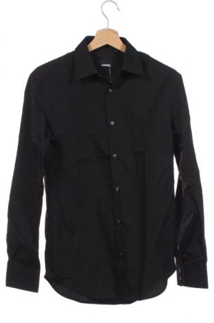 Ανδρικό πουκάμισο Rodier, Μέγεθος S, Χρώμα Μαύρο, 65% πολυεστέρας, 35% βαμβάκι, Τιμή 45,93 €