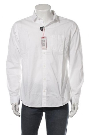 Мъжка риза S.Oliver, Размер L, Цвят Бял, 96% памук, 4% еластан, Цена 22,25 лв.