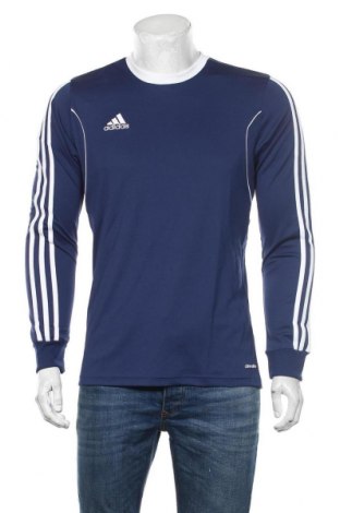 Herren Sport Shirt Adidas, Größe M, Farbe Blau, Polyester, Preis 32,12 €