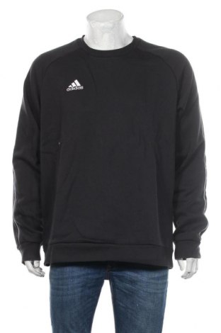 Herren Sport Shirt Adidas, Größe XL, Farbe Schwarz, 70% Baumwolle, 30% Polyester, Preis 32,12 €