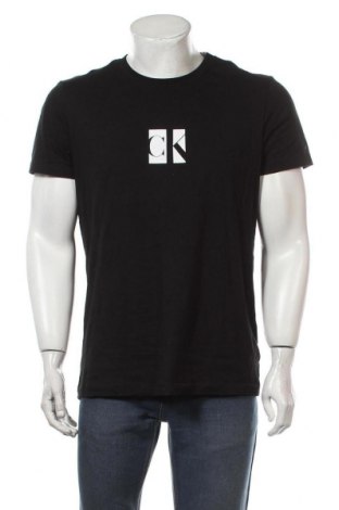 Ανδρικό t-shirt Calvin Klein, Μέγεθος L, Χρώμα Μαύρο, Βαμβάκι, Τιμή 31,70 €