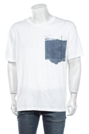 Мъжка тениска Hugo Boss, Размер XL, Цвят Бял, 100% памук, Цена 119,25 лв.