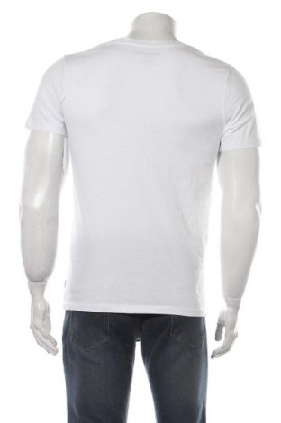 Мъжка тениска Jack & Jones, Размер M, Цвят Бял, Памук, Цена 33,00 лв.