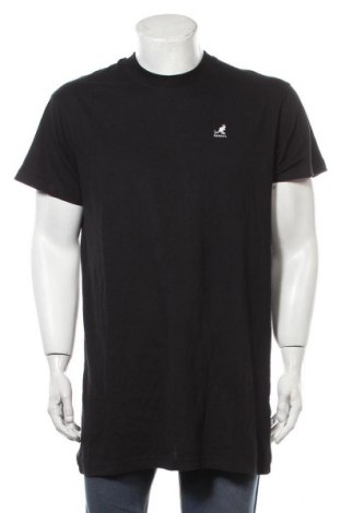 Мъжка тениска Kangol, Размер M, Цвят Черен, Памук, Цена 25,50 лв.
