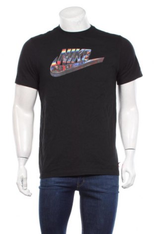 Ανδρικό t-shirt Nike, Μέγεθος M, Χρώμα Μαύρο, Βαμβάκι, Τιμή 21,34 €