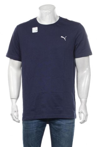 Herren T-Shirt PUMA, Größe L, Farbe Blau, Baumwolle, Preis 24,90 €