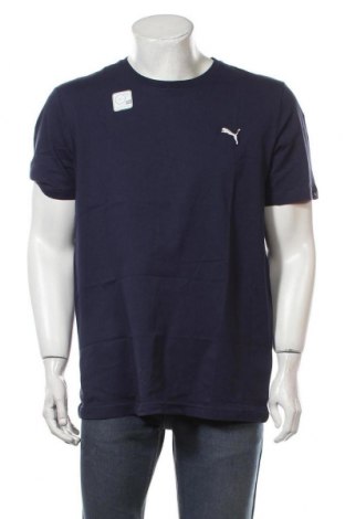 Ανδρικό t-shirt PUMA, Μέγεθος L, Χρώμα Μπλέ, Βαμβάκι, Τιμή 18,56 €