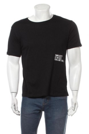 Мъжка тениска Pull&Bear, Размер XL, Цвят Син, Памук, Цена 21,75 лв.
