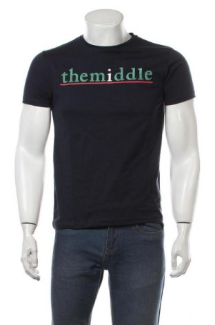 Herren T-Shirt Springfield, Größe S, Farbe Blau, Baumwolle, Preis 12,71 €