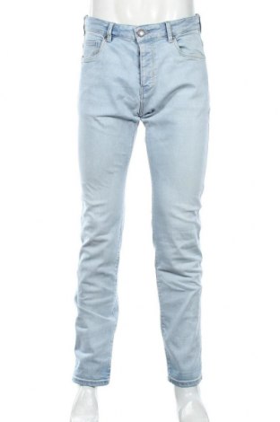 Męskie jeansy Review, Rozmiar M, Kolor Niebieski, 98% bawełna, 2% elastyna, Cena 93,00 zł