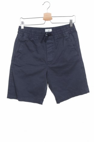 Herren Shorts H&M, Größe XS, Farbe Blau, 98% Baumwolle, 2% Elastan, Preis 26,44 €