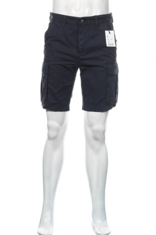 Pantaloni scurți de bărbați Lft, Mărime S, Culoare Albastru, Bumbac, Preț 35,46 Lei