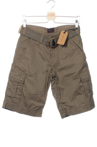 Мъжки къс панталон Teddy Smith, Размер S, Цвят Зелен, Памук, Цена 51,75 лв.