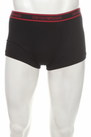 Мъжки комплект Emporio Armani Underwear, Размер M, Цвят Черен, 95% памук, 5% еластан, Цена 71,40 лв.