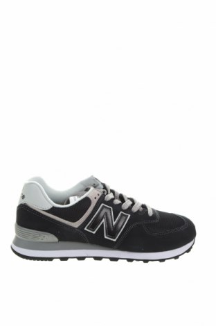 Мъжки обувки New Balance, Размер 44, Цвят Черен, Естествен велур, текстил, Цена 94,50 лв.