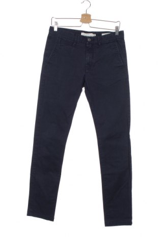 Męskie spodnie H&M L.O.G.G., Rozmiar S, Kolor Niebieski, 98% bawełna, 2% elastyna, Cena 105,00 zł