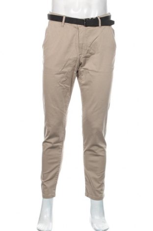 Męskie spodnie Lerros, Rozmiar M, Kolor Beżowy, 98% bawełna, 2% elastyna, Cena 177,13 zł