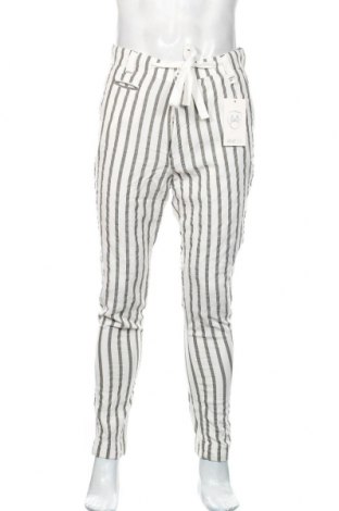 Мъжки панталон RNT23 Jeans, Размер S, Цвят Бял, 60% полиестер, 38% вискоза, 2% еластан, Цена 16,90 лв.