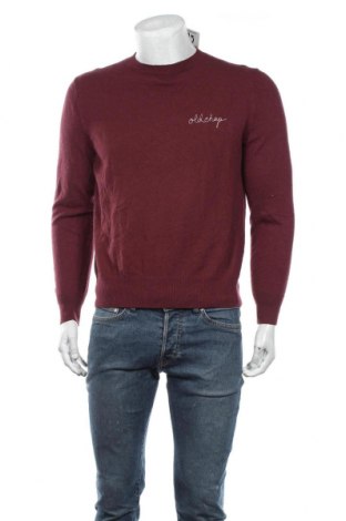 Мъжки пуловер BONOBOS, Размер M, Цвят Червен, 45% вискоза, 25% мерино, 25% полиамид, 5% кашмир, Цена 33,60 лв.