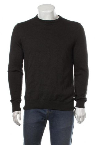 Мъжки пуловер C&A, Размер L, Цвят Сив, Памук, Цена 31,92 лв.