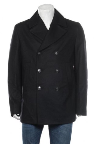 Мъжко палто Roy Robson, Размер XL, Цвят Черен, 70% вълна, 22% полиестер, 5% полиамид, 3% други нишки, Цена 349,30 лв.