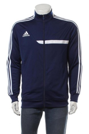 Ανδρική αθλητική ζακέτα Adidas, Μέγεθος M, Χρώμα Μπλέ, Πολυεστέρας, Τιμή 33,17 €