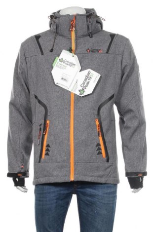 Herren Sportjacke Canadian Peak, Größe L, Farbe Grau, Polyester, Preis 93,46 €