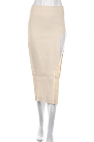 Φούστα Zara, Μέγεθος XS, Χρώμα Εκρού, 100% λινό, Τιμή 17,10 €