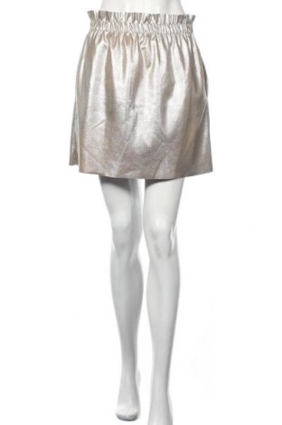 Пола Zara Knitwear, Размер M, Цвят Бежов, Полиестер, Цена 36,75 лв.