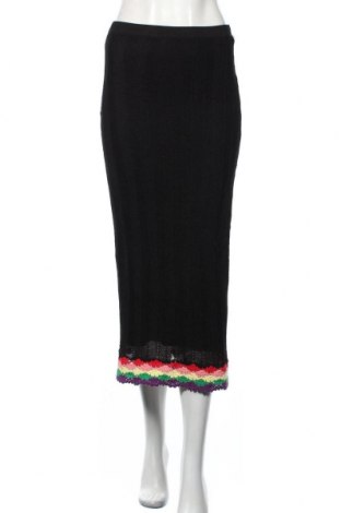 Пола Zara Knitwear, Размер M, Цвят Черен, 64% вискоза, 36% полиамид, Цена 51,45 лв.