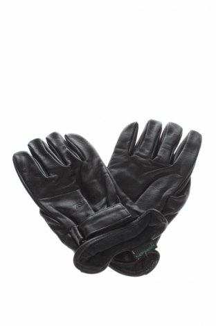 Ръкавици Avirex, Цвят Черен, Естествена кожа, Цена 46,46 лв.