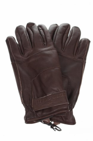 Γάντια Moto Guzzi, Χρώμα Καφέ, Γνήσιο δέρμα, Τιμή 51,34 €