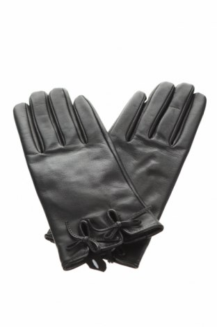 Rękawiczki TWINSET, Kolor Czarny, Skóra naturalna, Cena 316,88 zł