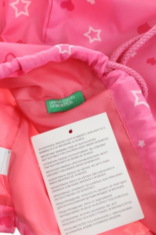 Rucsac United Colors Of Benetton, Culoare Roz, Textil, Preț 170,23 Lei