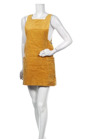 Сукман Zara Trafaluc, Размер M, Цвят Жълт, 87% памук, 12% полиестер, 1% еластан, Цена 39,90 лв.