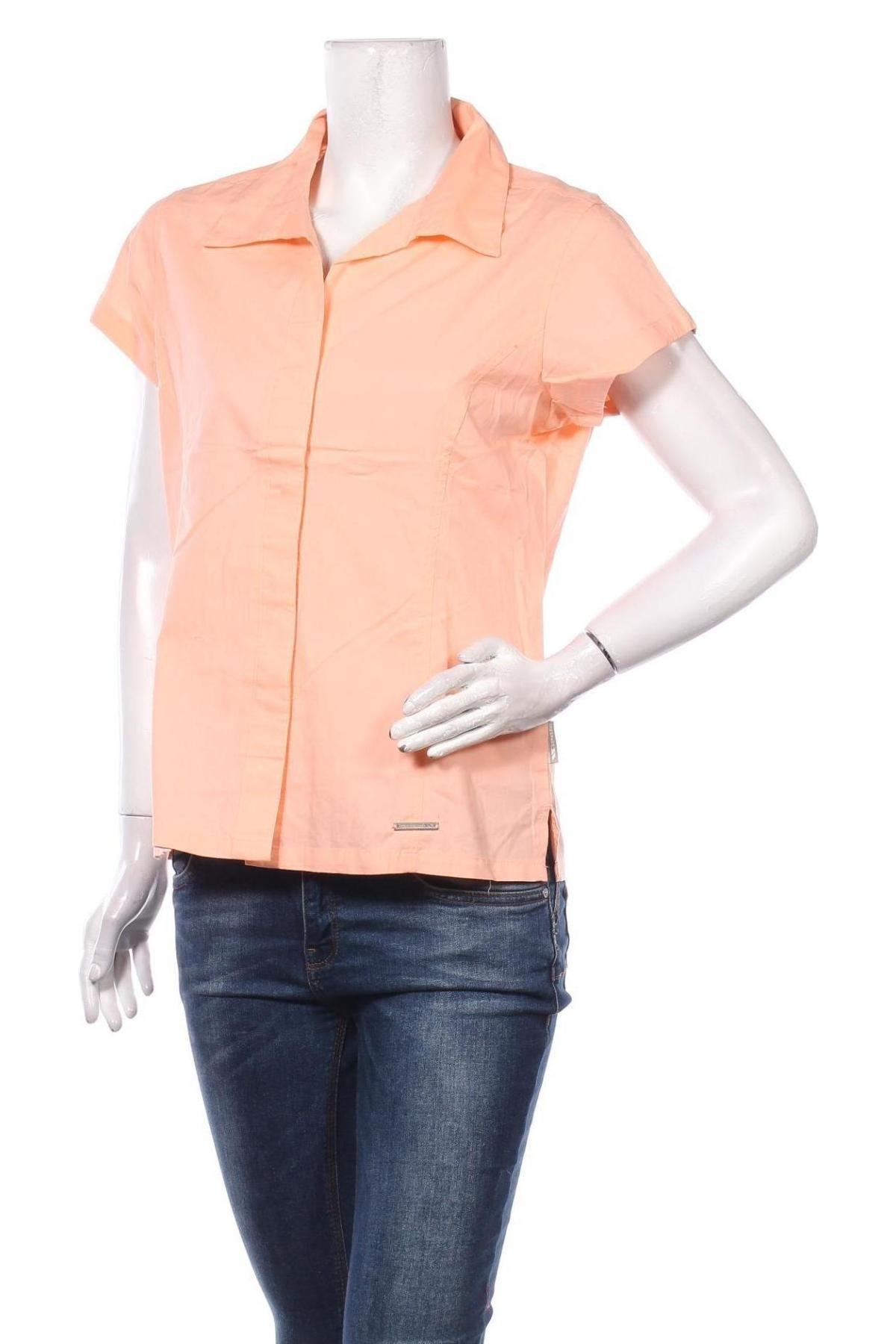 Дамска риза Trespass, Размер L, Цвят Оранжев, Памук, Цена 40,50 лв.