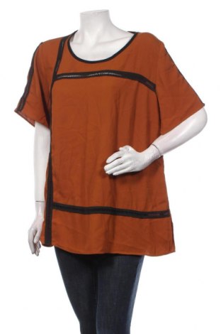 Γυναικεία μπλούζα Fiorella Rubino, Μέγεθος XL, Χρώμα Καφέ, Τιμή 29,50 €
