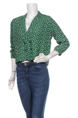 Дамска блуза Topshop, Размер M, Цвят Зелен, Цена 43,20 лв.