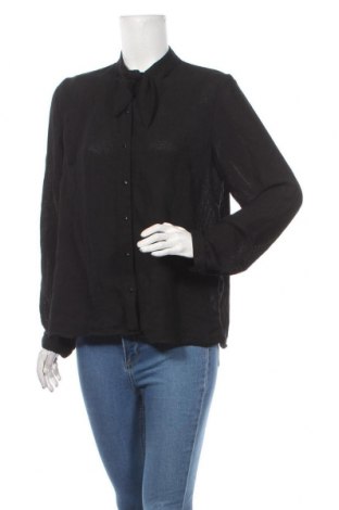 Γυναικείο πουκάμισο Kiabi, Μέγεθος XL, Χρώμα Μαύρο, Τιμή 8,66 €