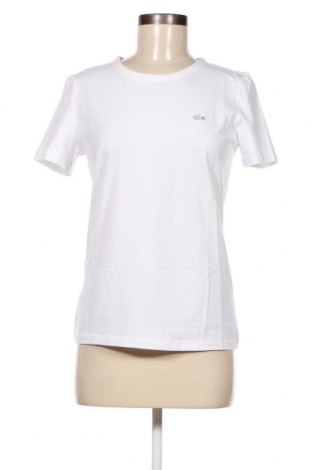Дамска тениска Lacoste, Размер M, Цвят Бял, 94% памук, 6% еластан, Цена 68,50 лв.