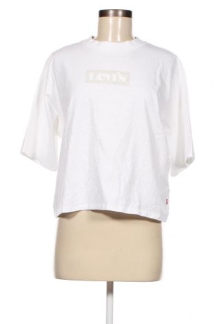 Дамска тениска Levi's, Размер M, Цвят Бял, Памук, Цена 50,05 лв.