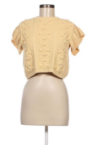 Γυναικείο πουλόβερ Edited, Μέγεθος XS, Χρώμα Κίτρινο, Τιμή 14,07 €