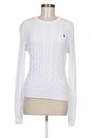 Дамски пуловер Polo By Ralph Lauren, Размер L, Цвят Бял, 100% памук, Цена 132,82 лв.