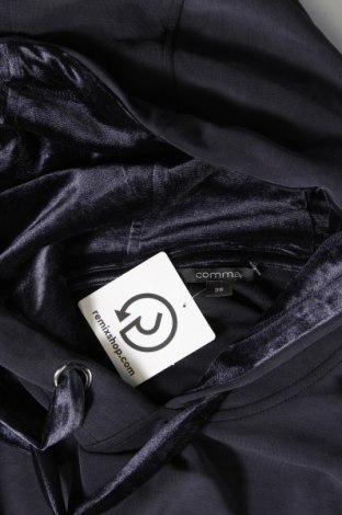 Γυναικείο φούτερ Comma,, Μέγεθος M, Χρώμα Μπλέ, Τιμή 25,57 €