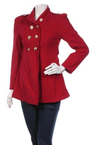 Дамско палто, Размер S, Цвят Червен, Цена 12,36 лв.