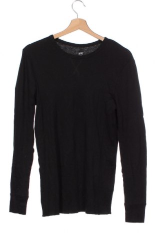 Dziecięca bluzka H&M, Rozmiar 15-18y/ 170-176 cm, Kolor Czarny, Cena 17,46 zł