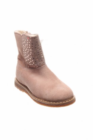 Детски обувки Friboo, Размер 25, Цвят Розов, Естествен велур, Цена 70,76 лв.