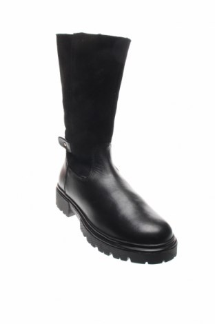 Детски обувки Friboo, Размер 35, Цвят Черен, Естествена кожа, естествен велур, Цена 70,76 лв.